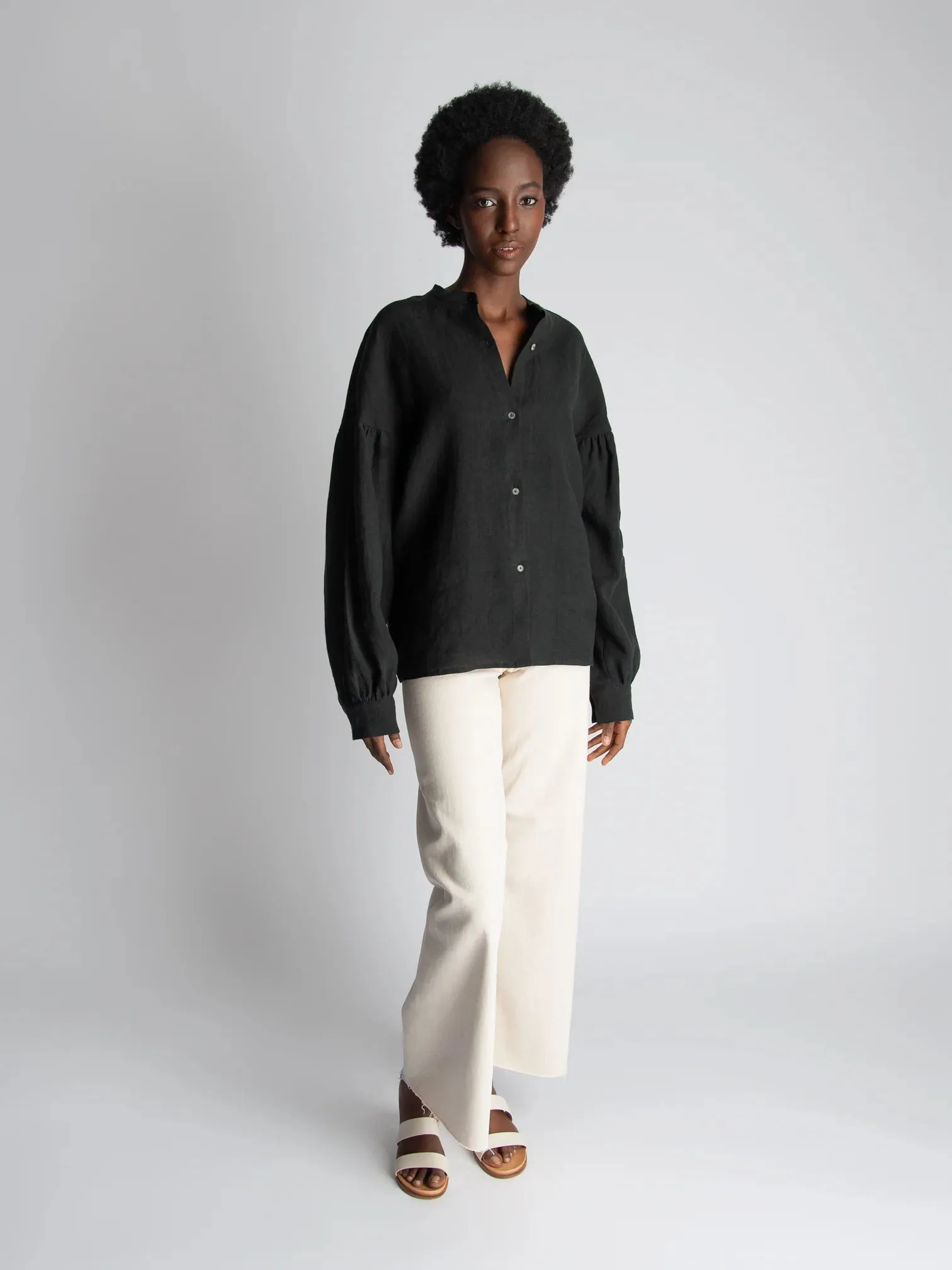 LÉPIDOPTÈRE - Daria Blouse Black sold by Odeyalo product image thumbnail 2