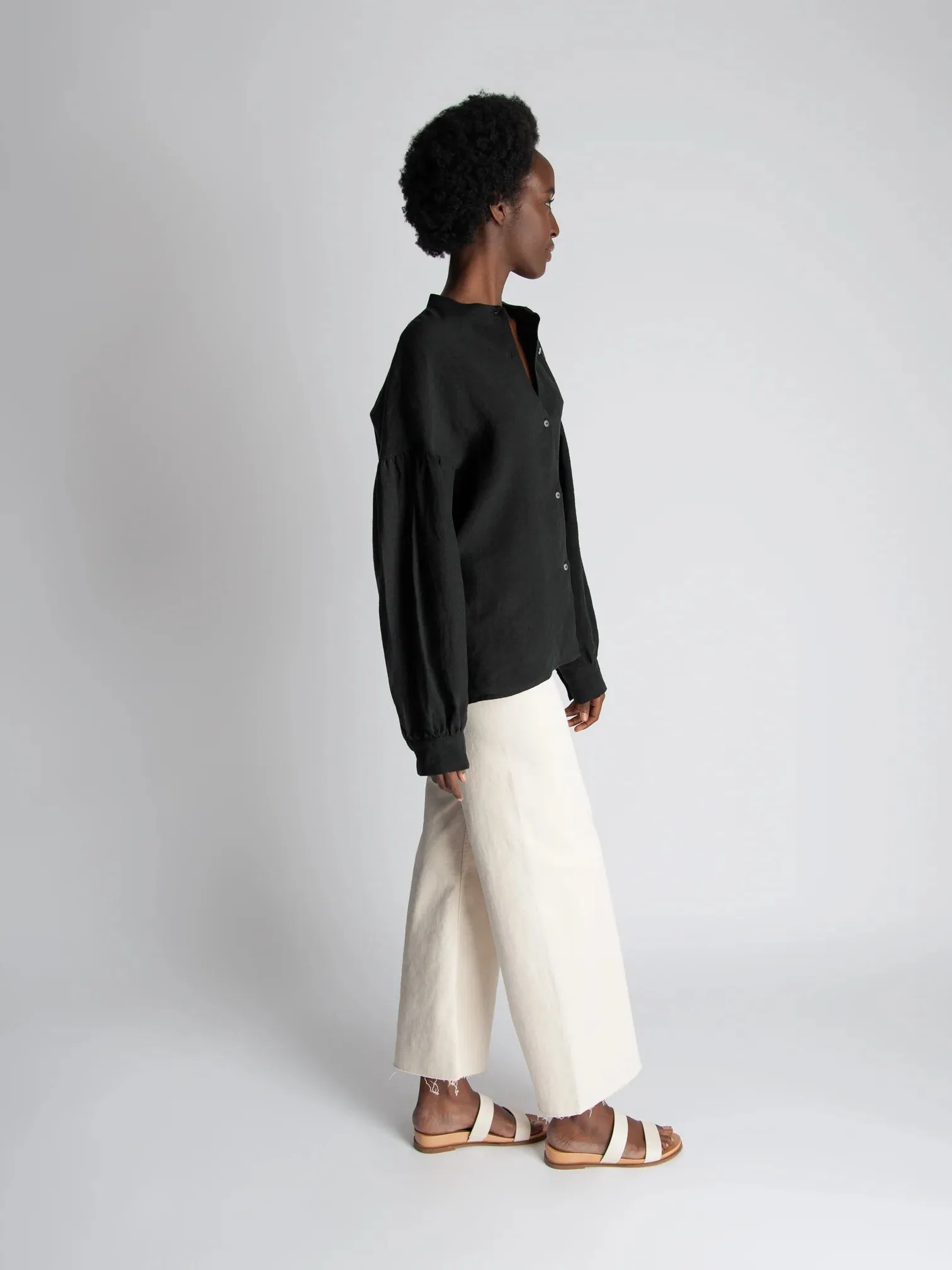 LÉPIDOPTÈRE - Daria Blouse Black sold by Odeyalo product image thumbnail 3