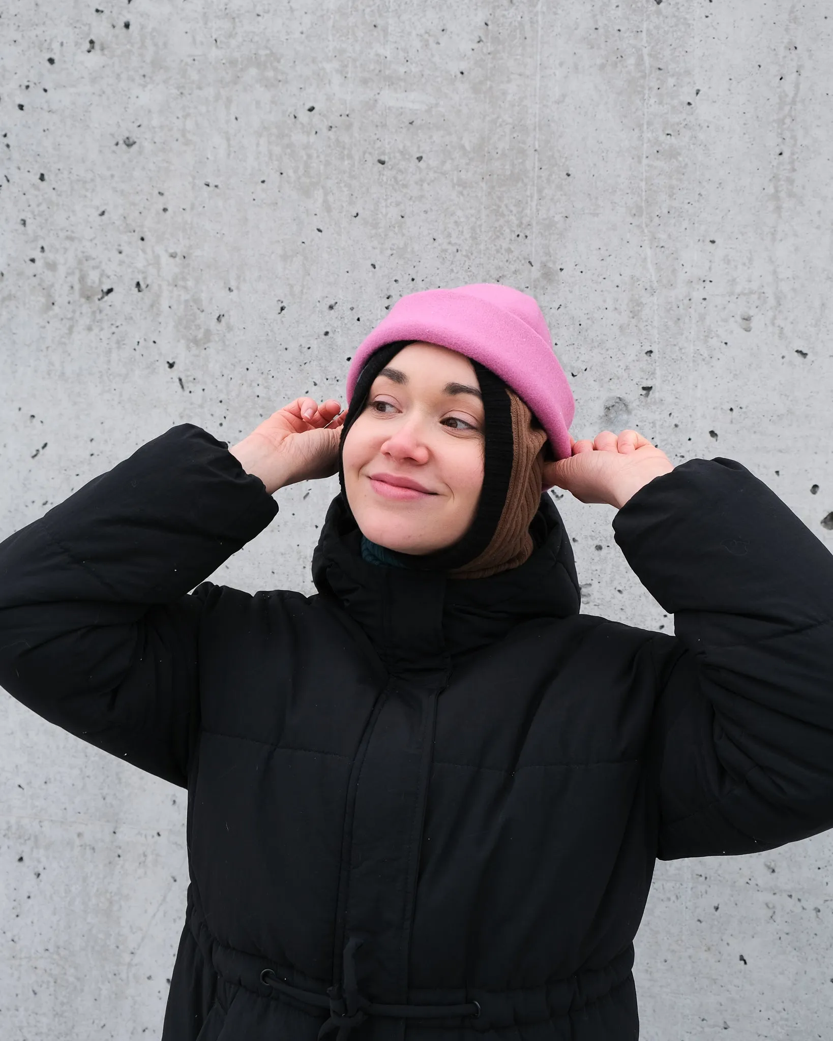 LUPITA tricolor balaclava sold by Odeyalo product image thumbnail 3