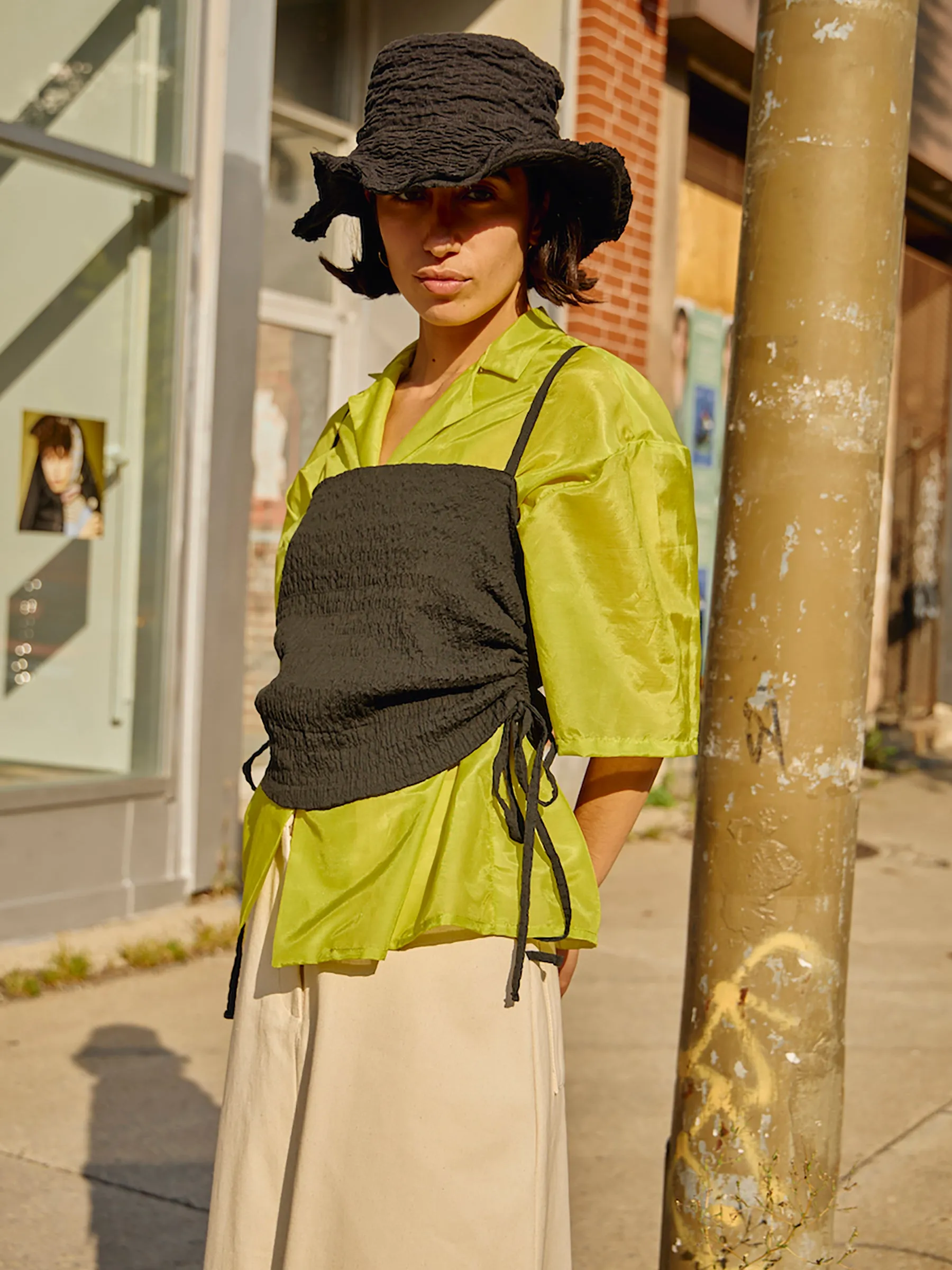 MADELEINE algae top sold by Odeyalo