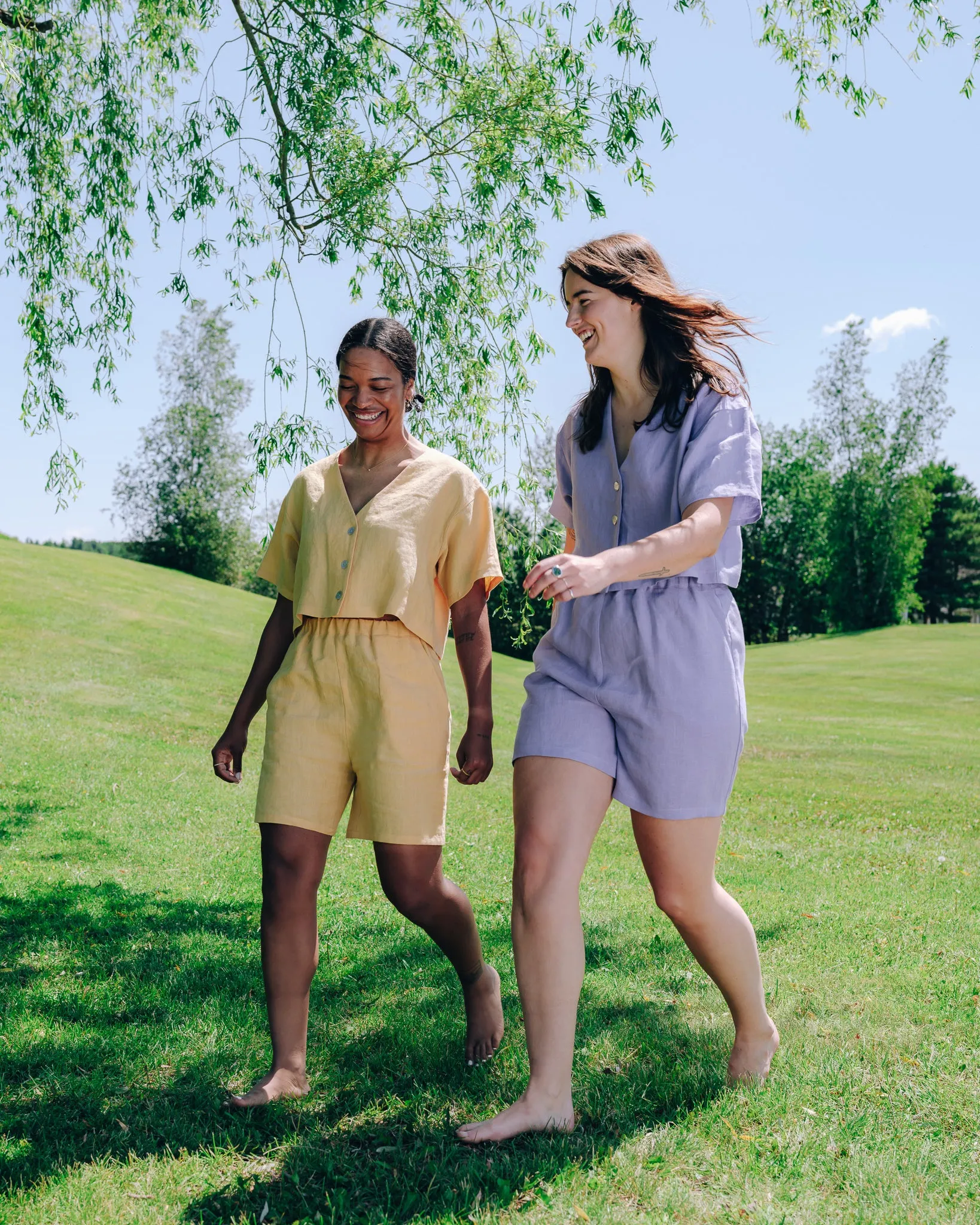 MANDY yellow bermuda sold by Odeyalo product image thumbnail 2