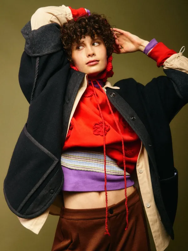 NOREN reversible coat sold by Odeyalo