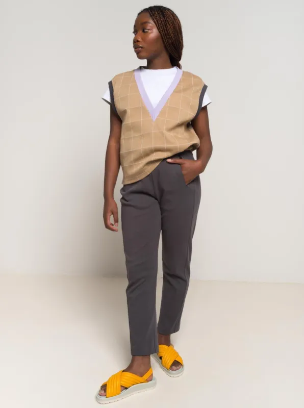 PICHAI charcoal pant sold by Odeyalo