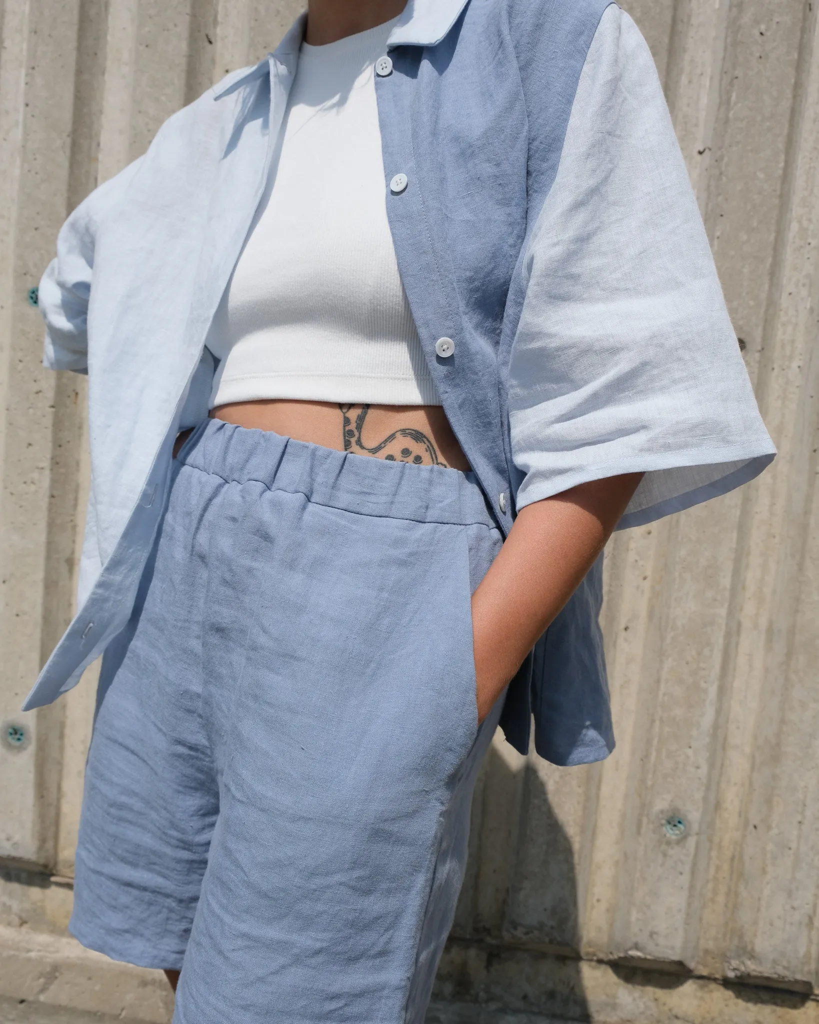 TINCSET offwhite bodycon top sold by Odeyalo product image thumbnail 2