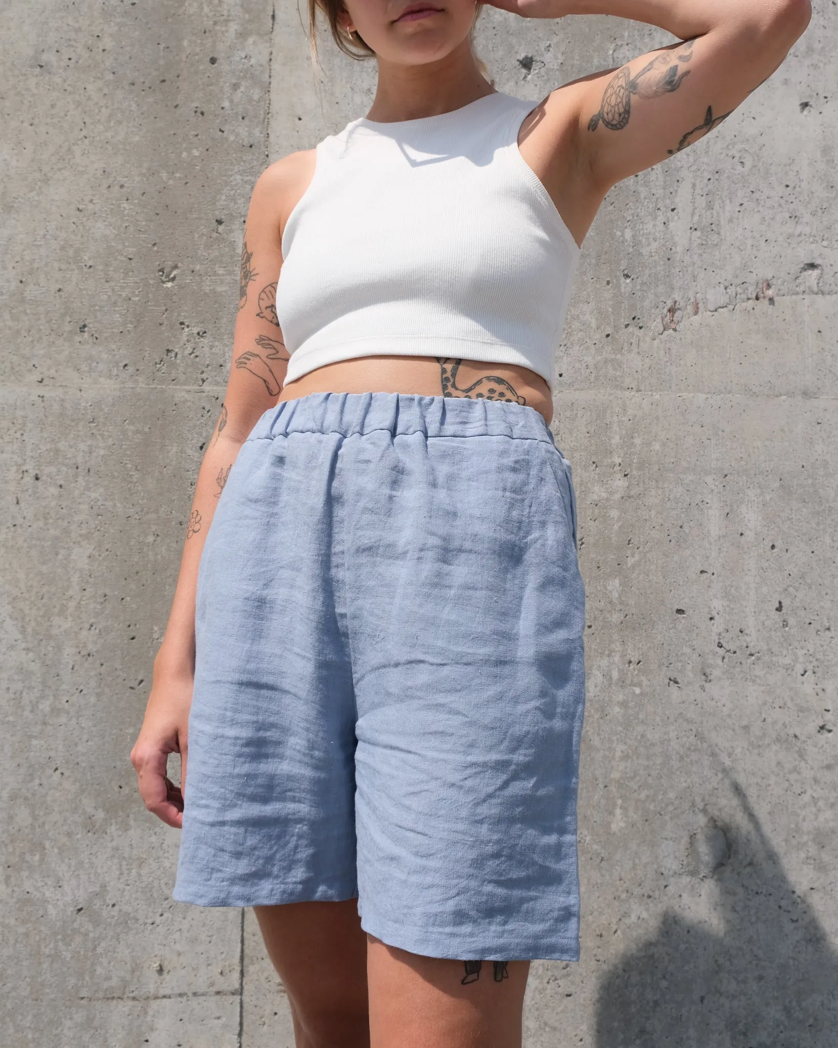 TINCSET offwhite bodycon top sold by Odeyalo