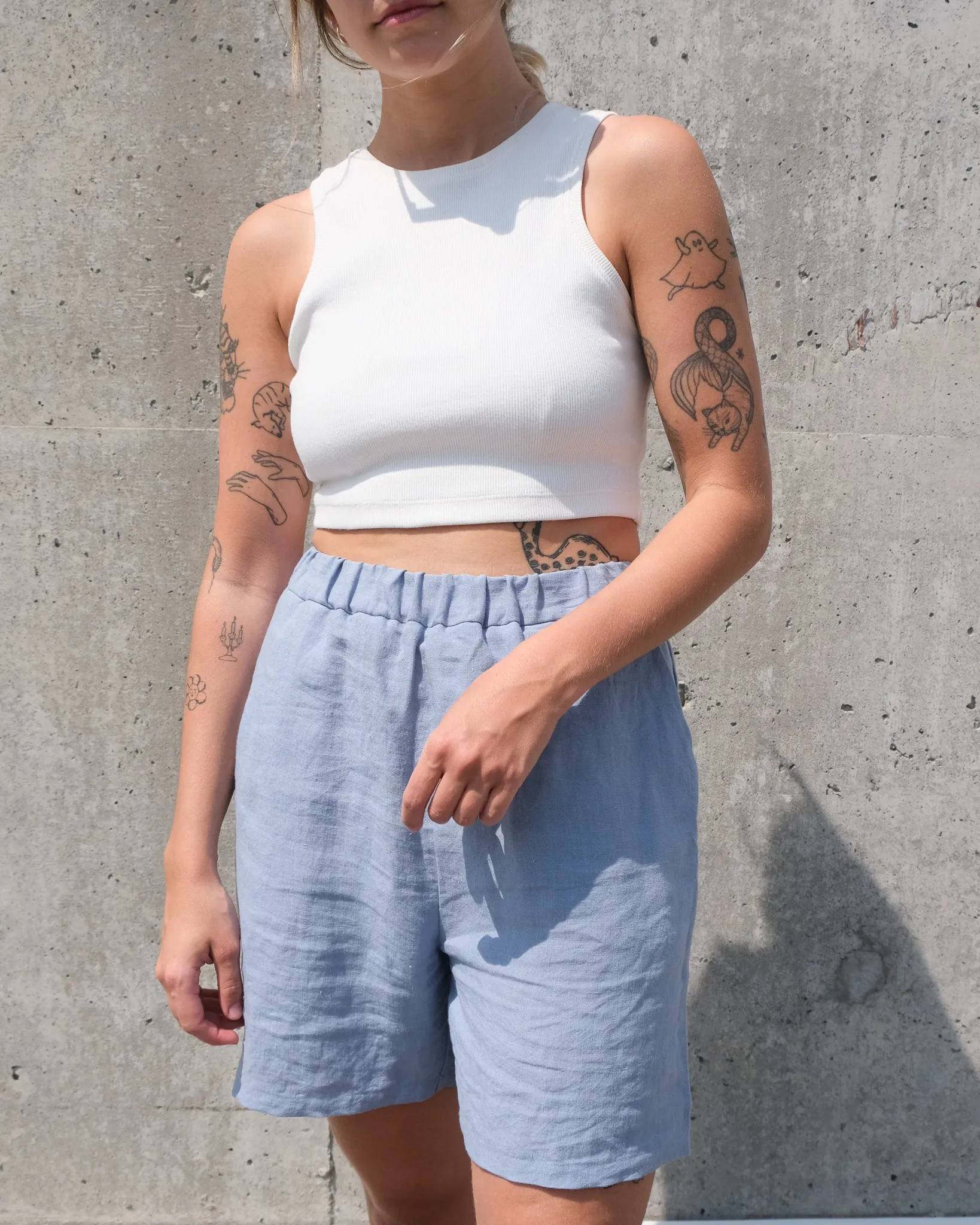 TINCSET offwhite bodycon top sold by Odeyalo product image thumbnail 3