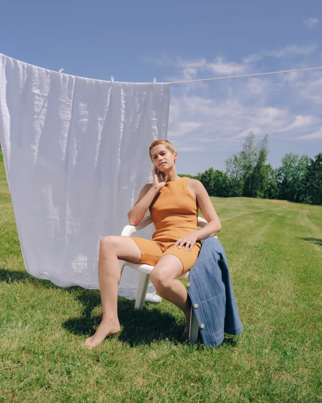 TUCK cumin biker short made by Odeyalo