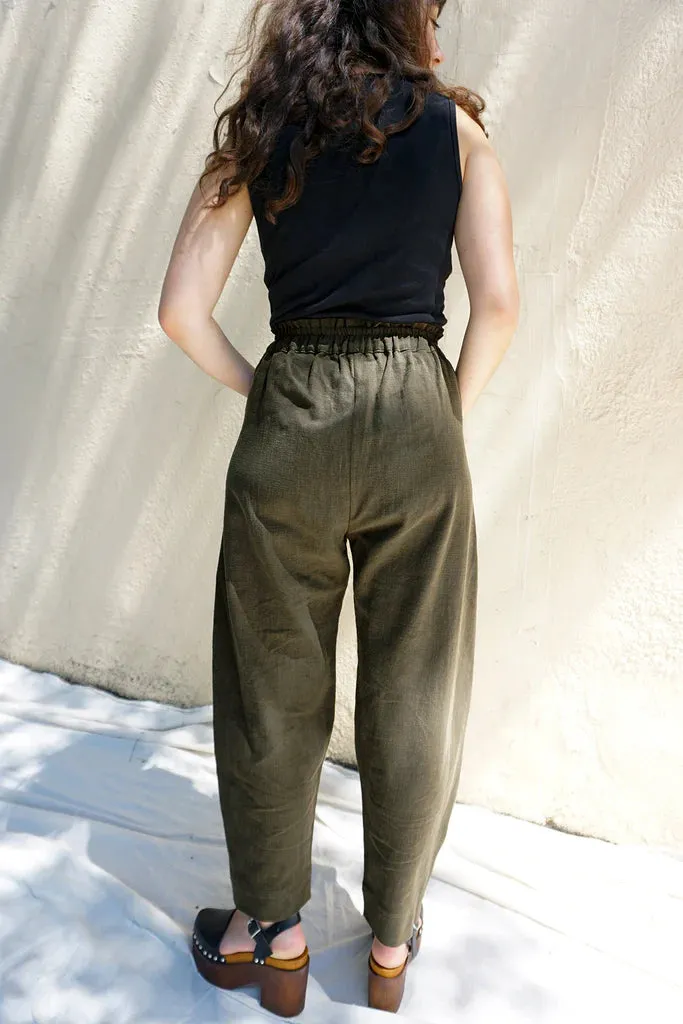 URSA MINOR - Flor Arca pants olive sold by Odeyalo product image thumbnail 4