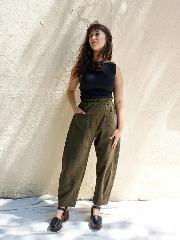 URSA MINOR - Flor Arca pants olive sold by Odeyalo