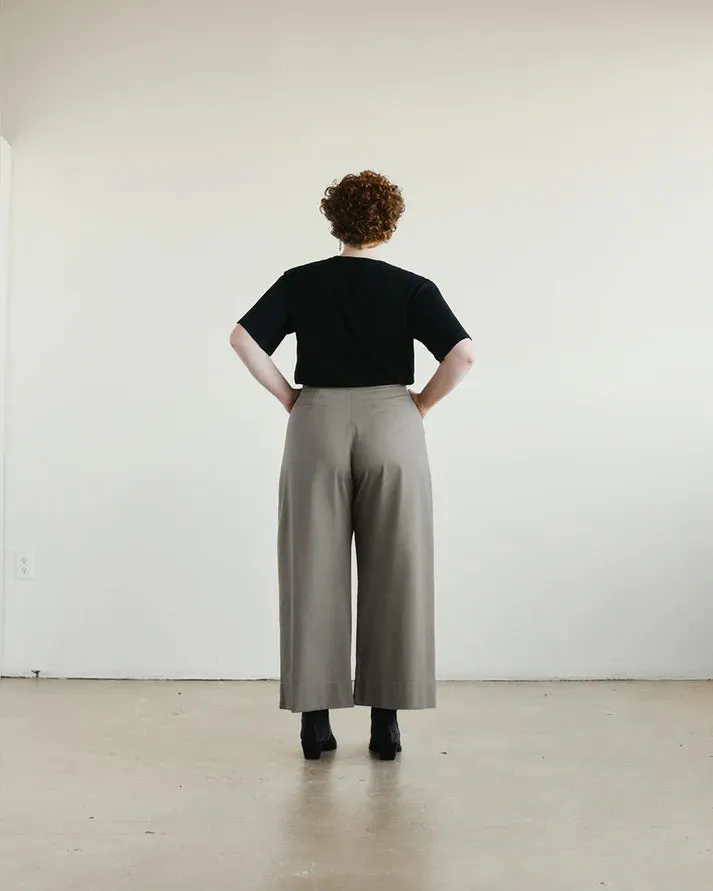 VERI - Dario Trousers Ash sold by Odeyalo product image thumbnail 2