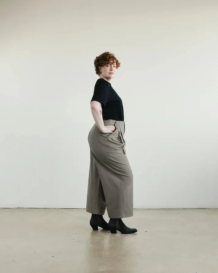 VERI - Dario Trousers Ash sold by Odeyalo product image thumbnail 3