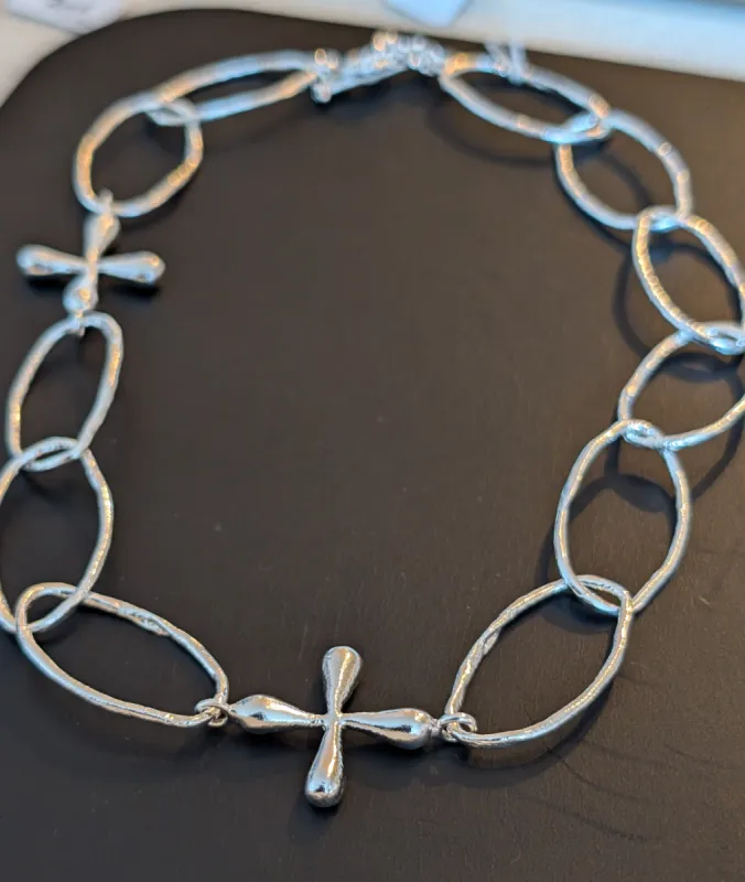 BILAK - clover chain - necklace - one of a kind sold by Odeyalo