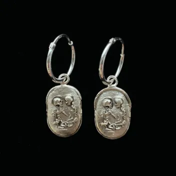 BILAK - Skeleton Lovers - earrings sold by Odeyalo