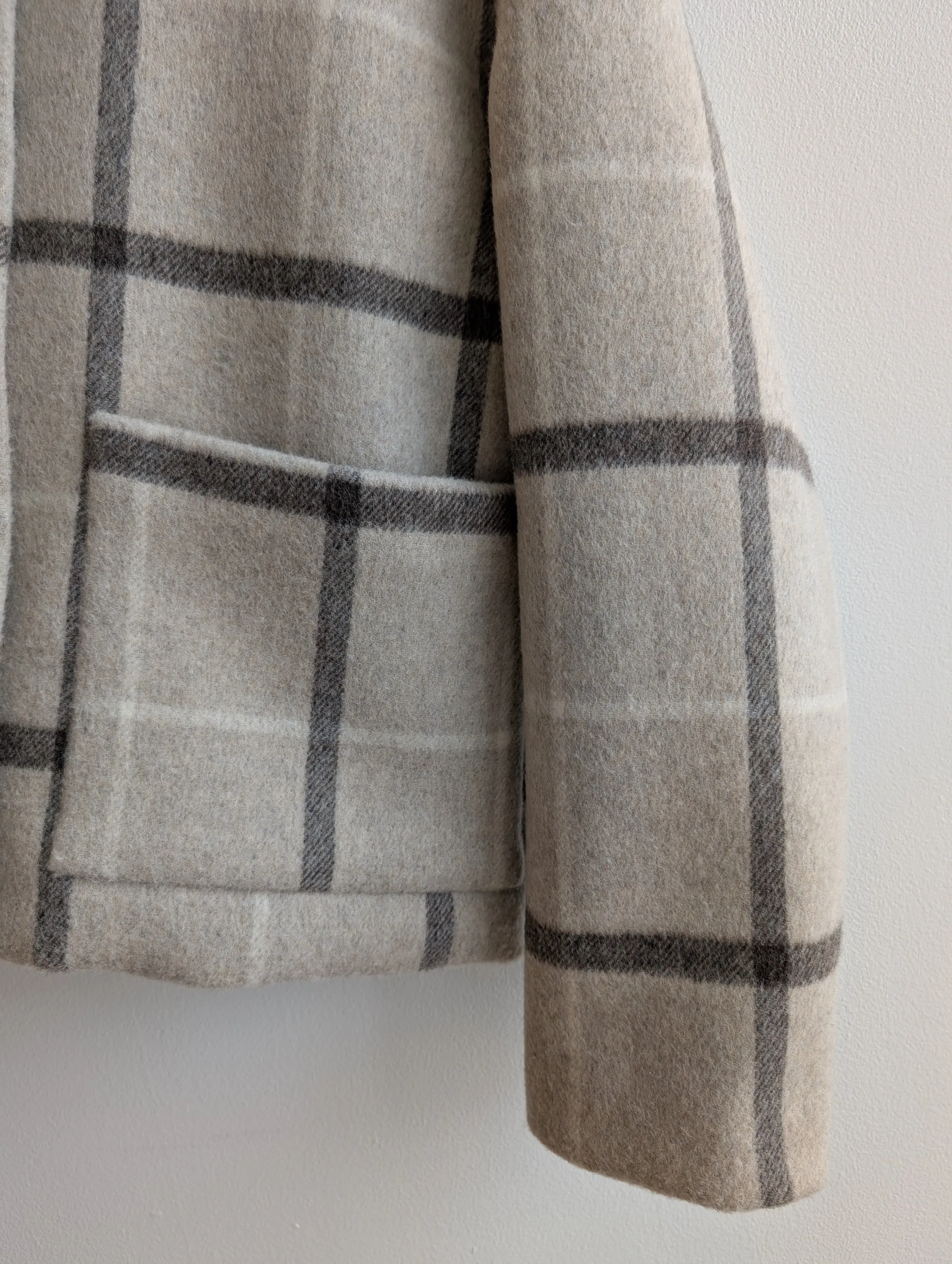 MARCONI plaid coat sold by Odeyalo product image thumbnail 5