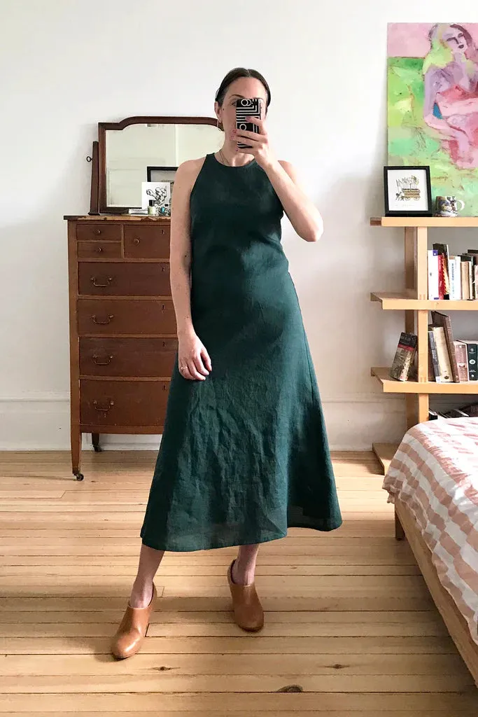 URSA MINOR - Gwen Dress - black forest sold by Odeyalo product image thumbnail 3