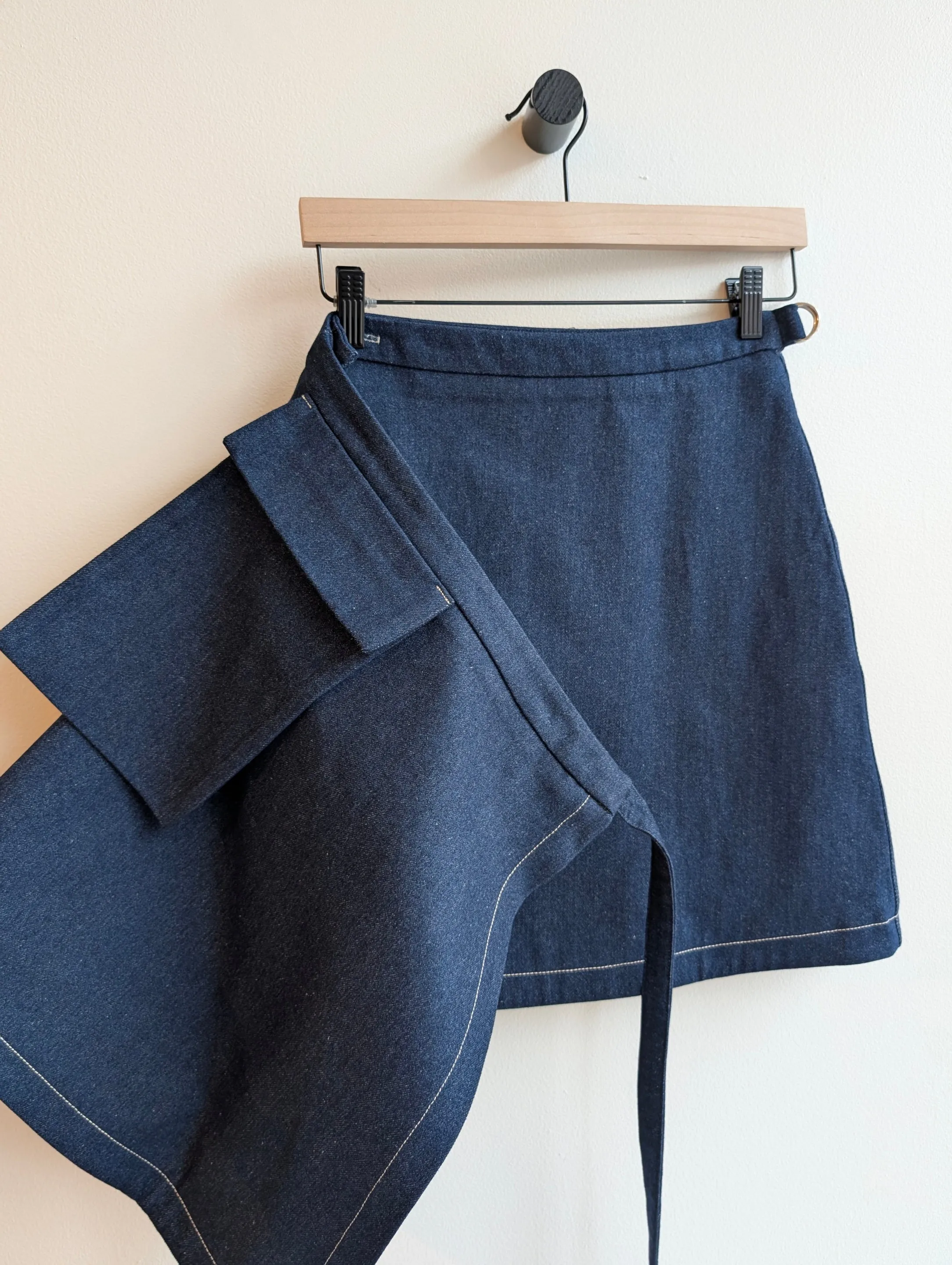 TOLEDO indigo denim skirt sold by Odeyalo product image thumbnail 3