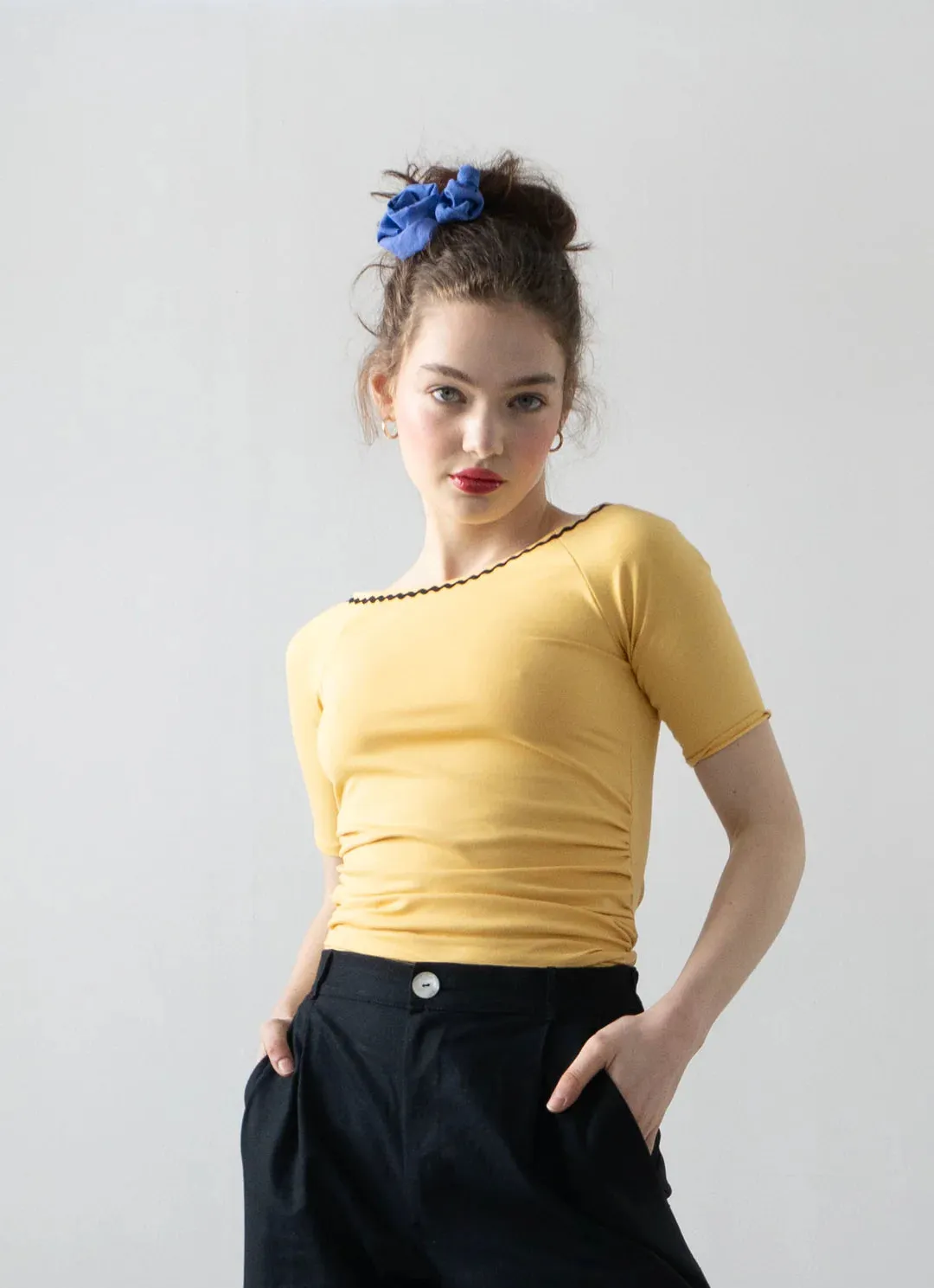 TANGO T IN BUTTER YELLOW sold by Odeyalo