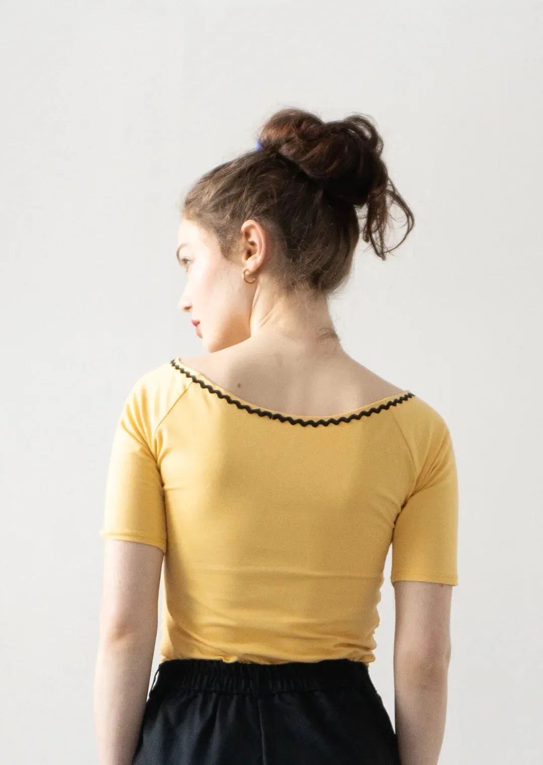 TANGO T IN BUTTER YELLOW sold by Odeyalo product image thumbnail 2