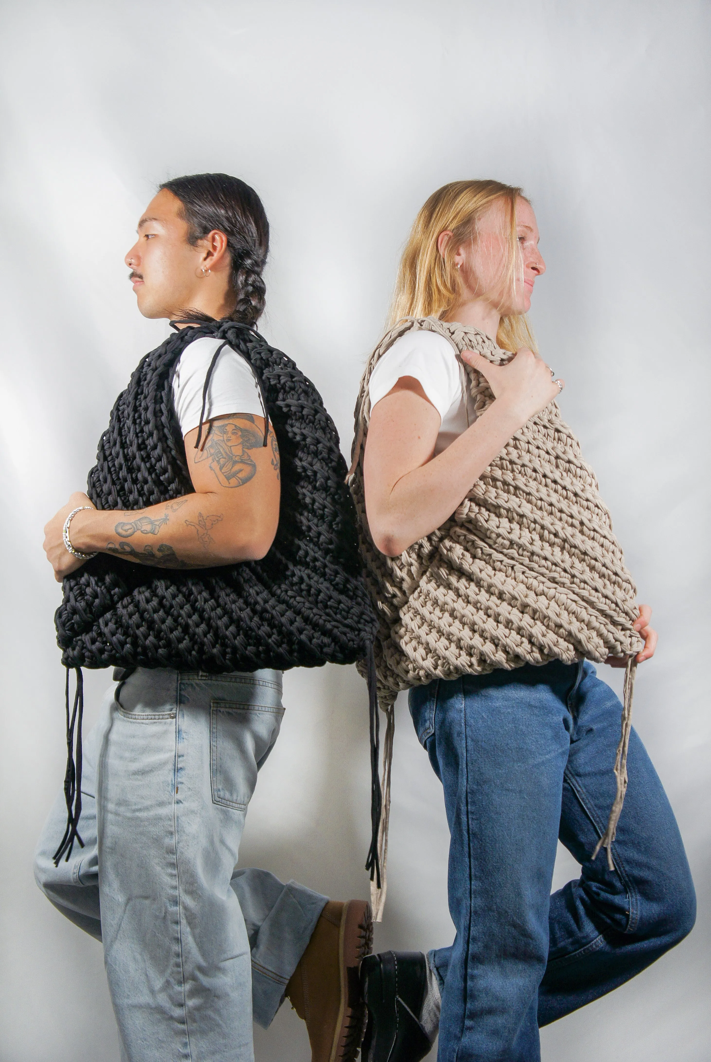 LOOSENDS - The TRIANGLE Tote Bag sold by Odeyalo