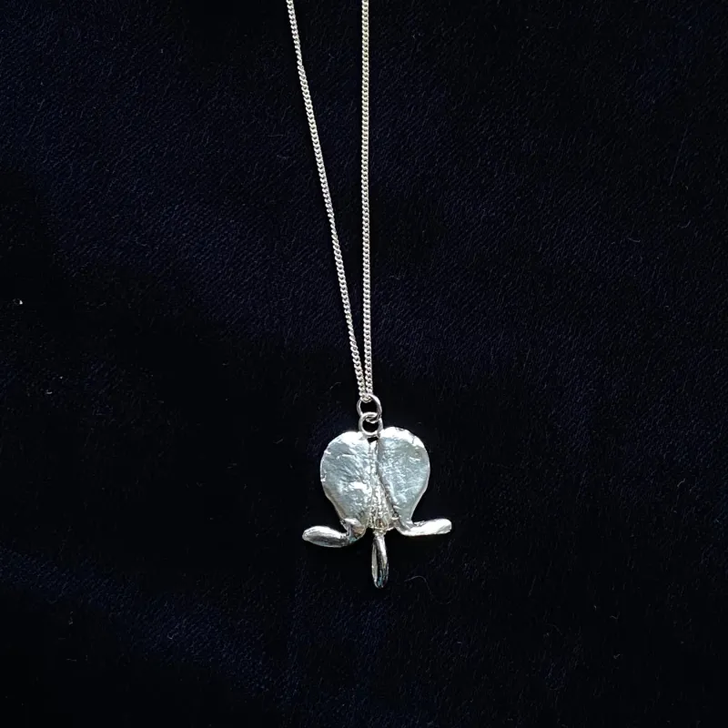 BILAK -  Bleeding Heart Charm Necklace sold by Odeyalo
