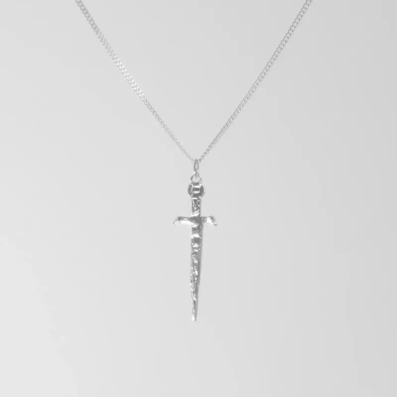 BILAK - Dagger Charm Necklace sold by Odeyalo
