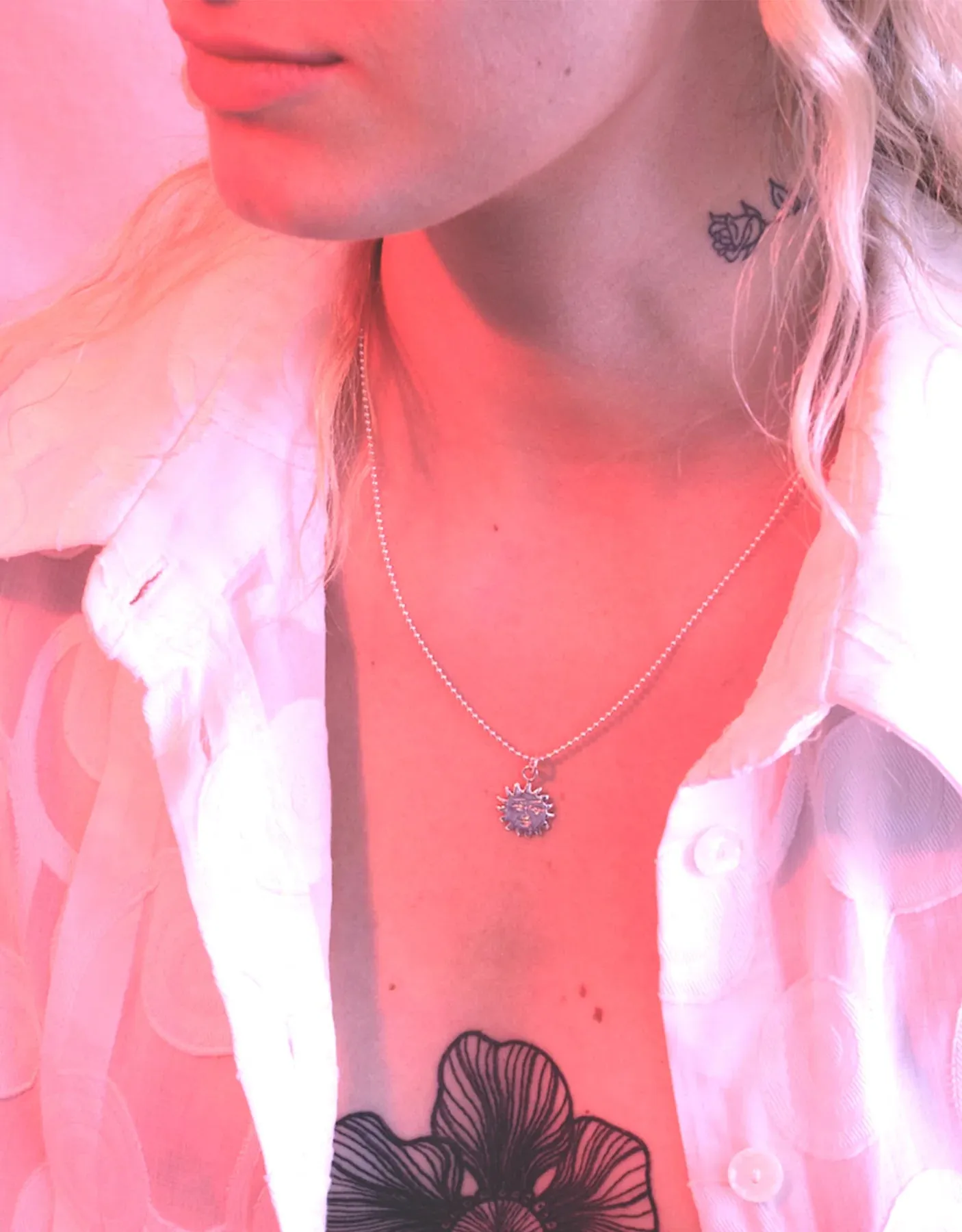 BILAK - Sun Charm Necklace sold by Odeyalo product image thumbnail 2