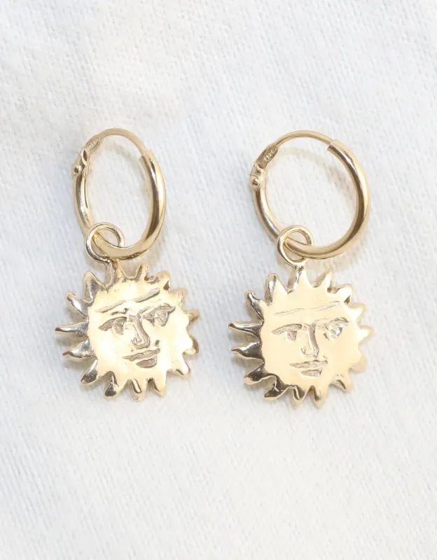 BILAK - Sun earrings sold by Odeyalo