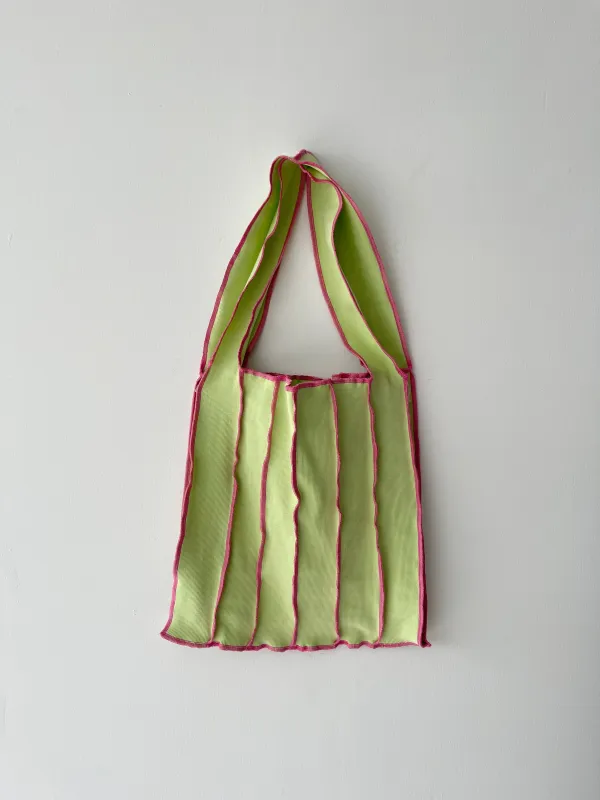 LEJEUNE honeydew tote bag ALMOST PERFECT (small spots) made by Odeyalo