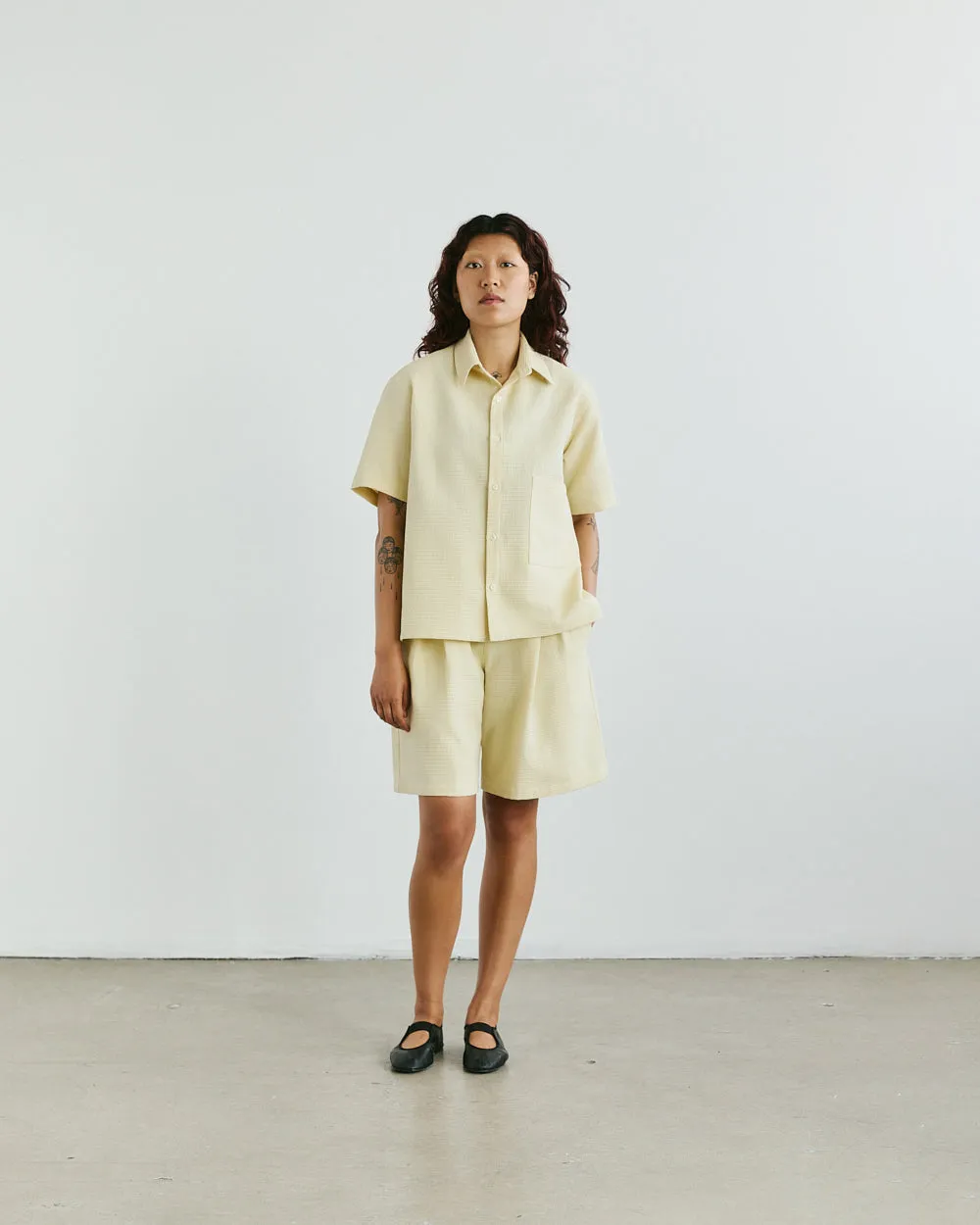 VERI - Kira Shirt - Butter sold by Odeyalo product image thumbnail 3