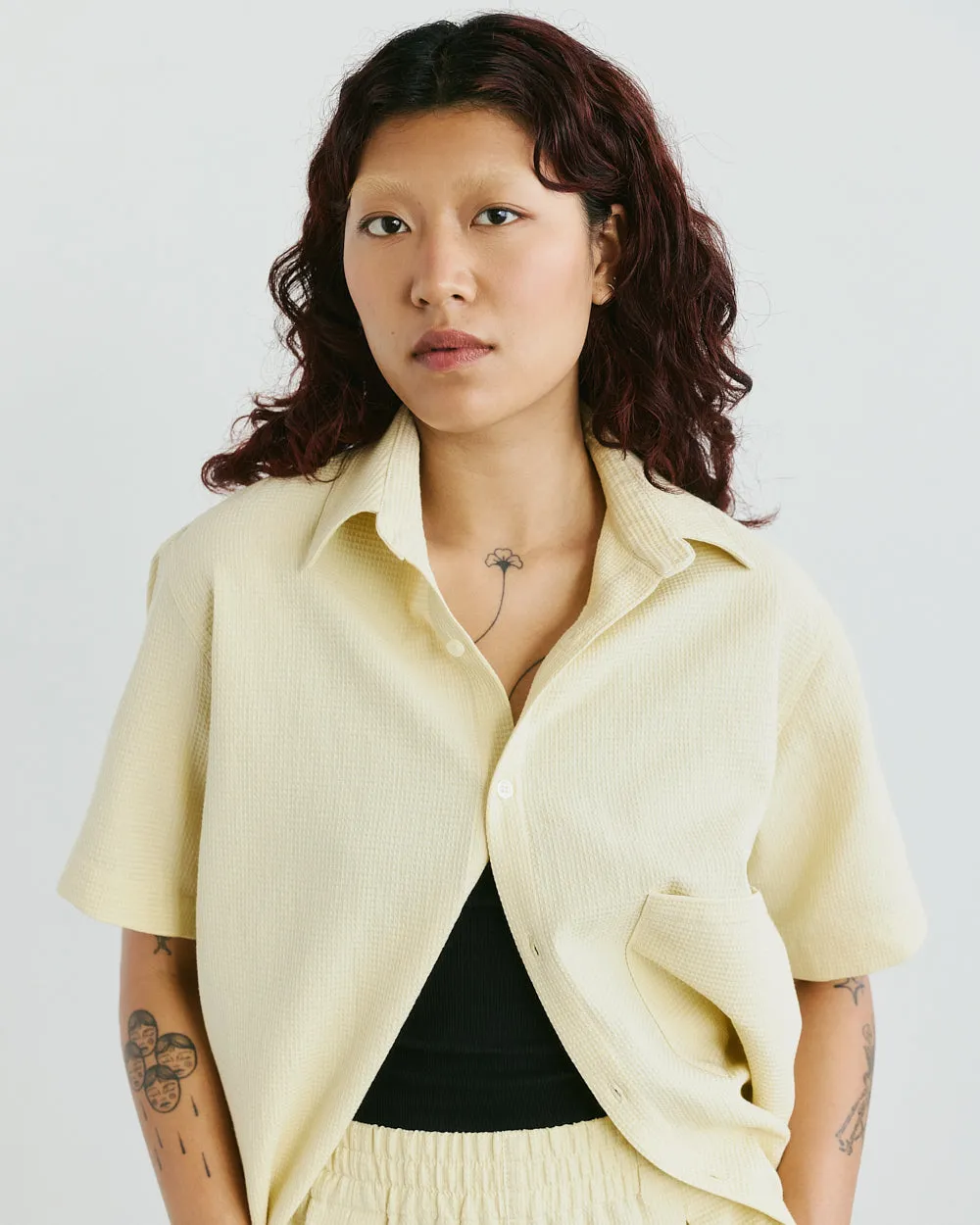 VERI - Kira Shirt - Butter sold by Odeyalo