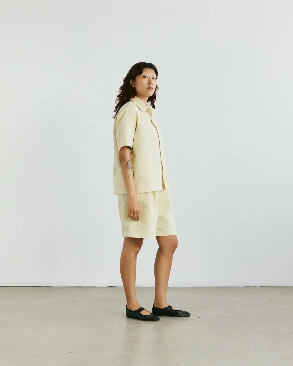 VERI - Kira Shirt - Butter sold by Odeyalo product image thumbnail 2