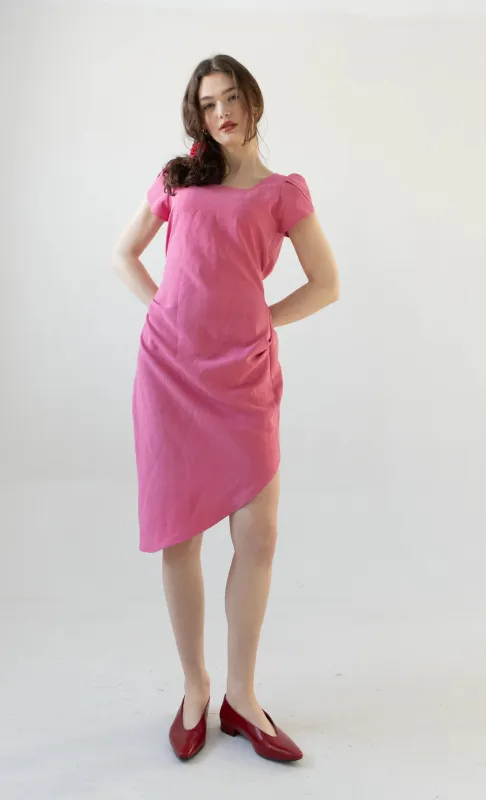 RIGHTFUL OWNER - Clara Dress in Rose Pink sold by Odeyalo
