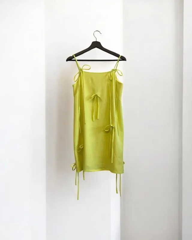 ESSER - Lemon Bow Dress made by Odeyalo