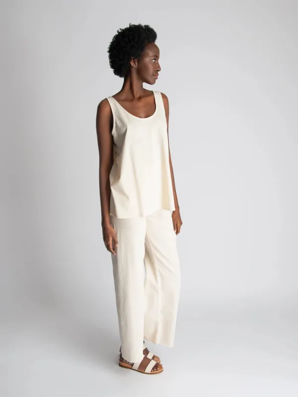 LÉPIDOPTÈRE - Clothilde Camisole Ivory made by Lepidoptere