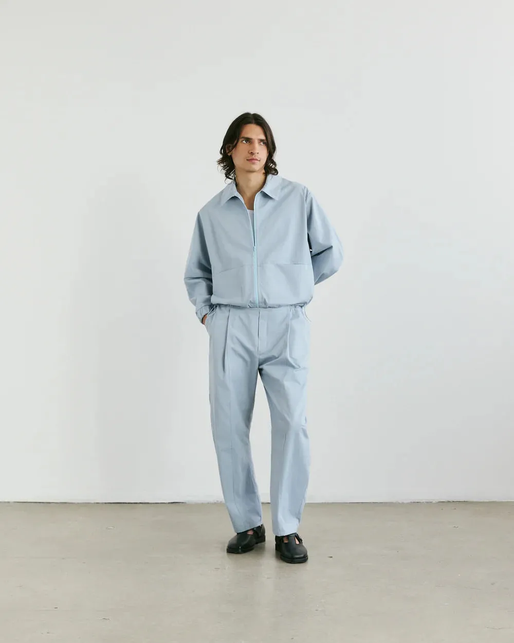 VERI - Sunny Curved Trousers - Powder Blue sold by Odeyalo product image thumbnail 4