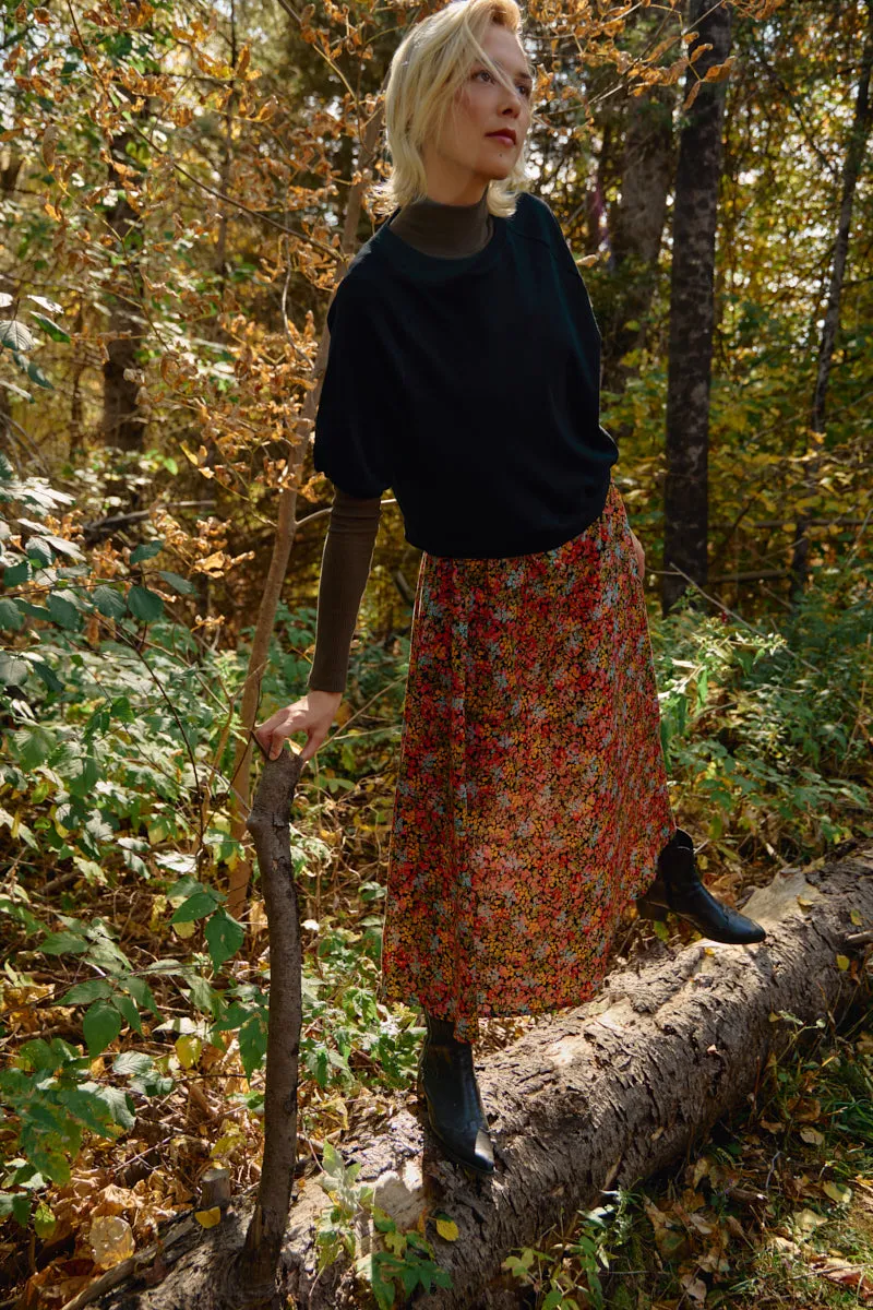 FERNANDA baseball sweater in black sold by Odeyalo product image thumbnail 3