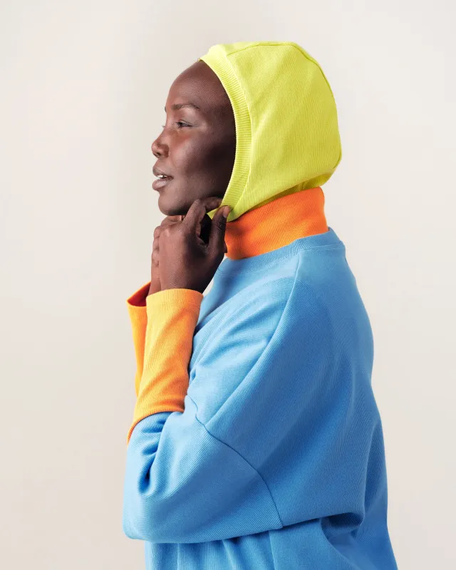 LUPITA lime balaclava made by Odeyalo