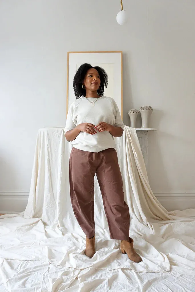 URSA MINOR - Flor Arca Pant in Milk Chocolate sold by Odeyalo product image thumbnail 4