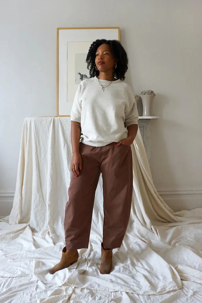 URSA MINOR - Flor Arca Pant in Milk Chocolate sold by Odeyalo product image thumbnail 2