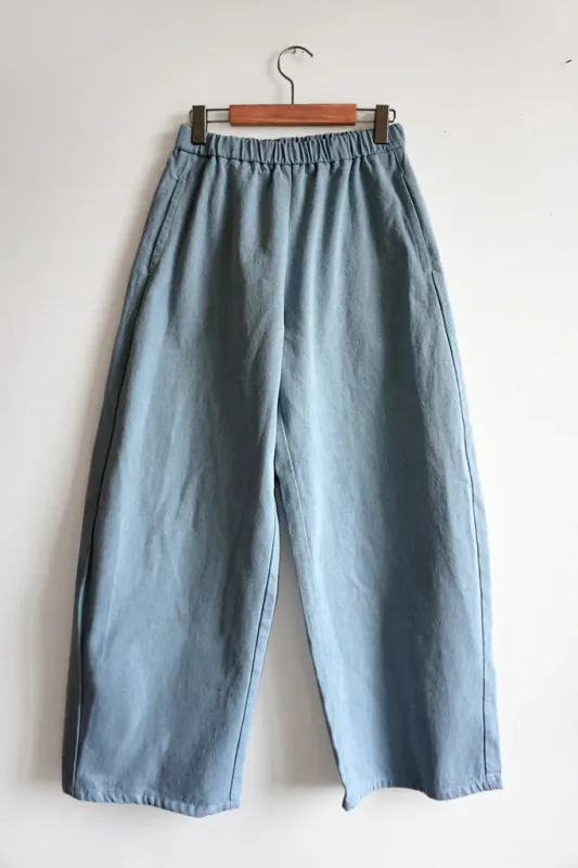 URSA MINOR - Junot Pants Icy Denim sold by Odeyalo