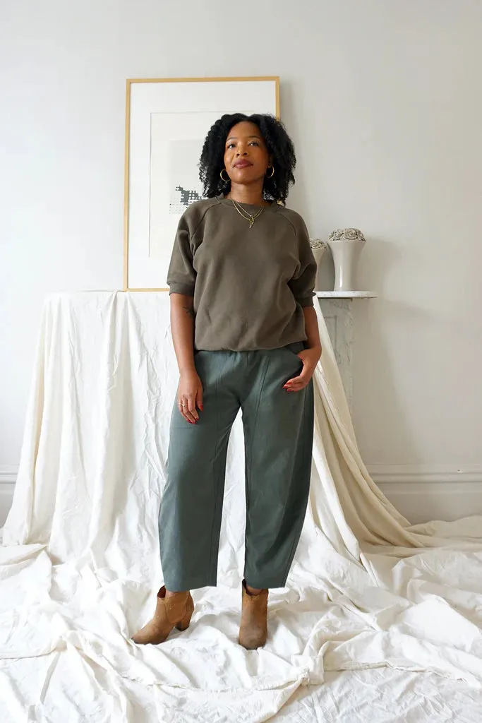 URSA MINOR- Tula tee Olive Moss sold by Odeyalo product image thumbnail 2