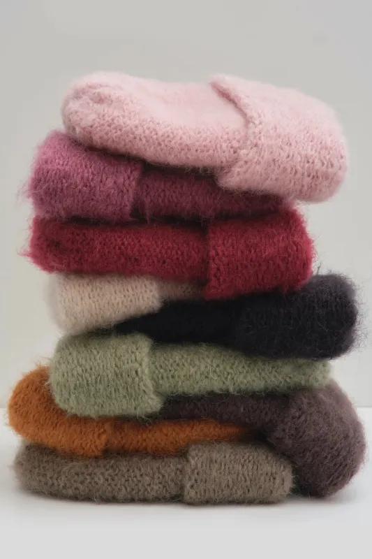 HEIRLOOM HATS - Cloud Mohair Beanie made by Heirloom Hats