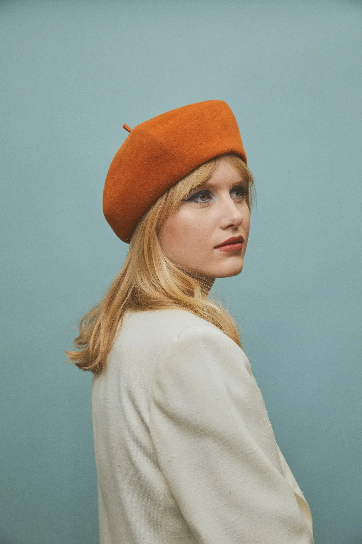 HEIRLOOM HATS - Harbin Sculptural Structured Beret sold by Odeyalo product image thumbnail 2