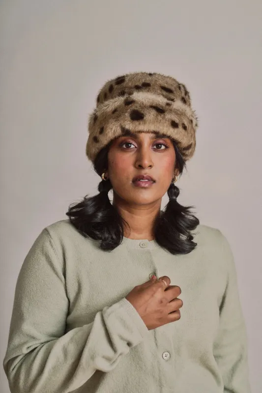 HEIRLOOM HATS - Koroleva Faux Fur Hat made by Odeyalo