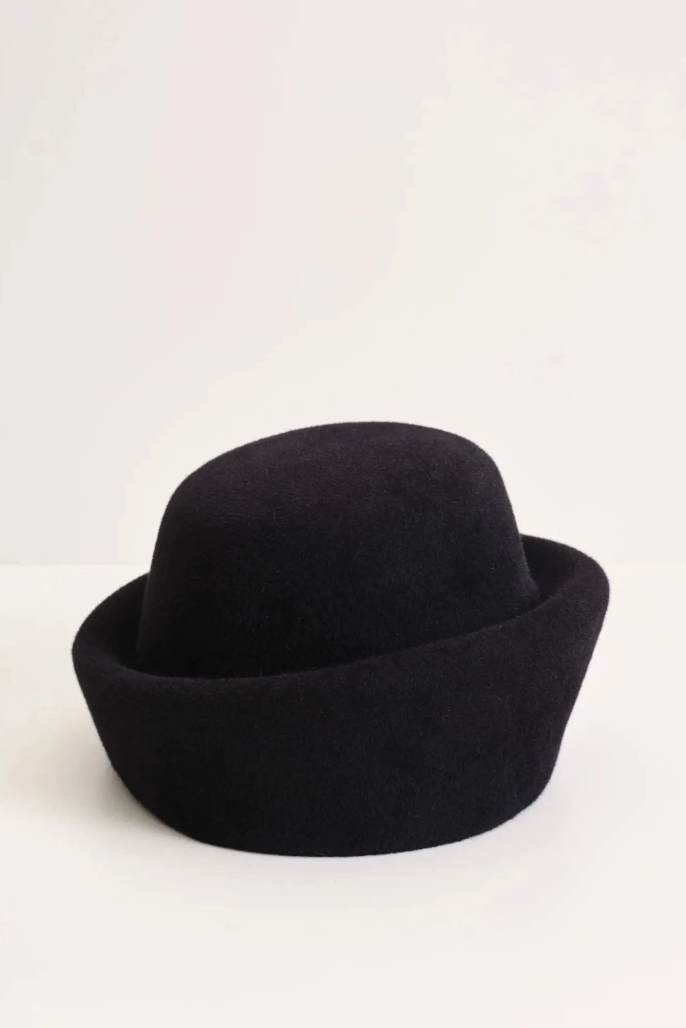 HEIRLOOM HATS - Leone Brimless Asymmetrical Hat sold by Odeyalo product image thumbnail 3
