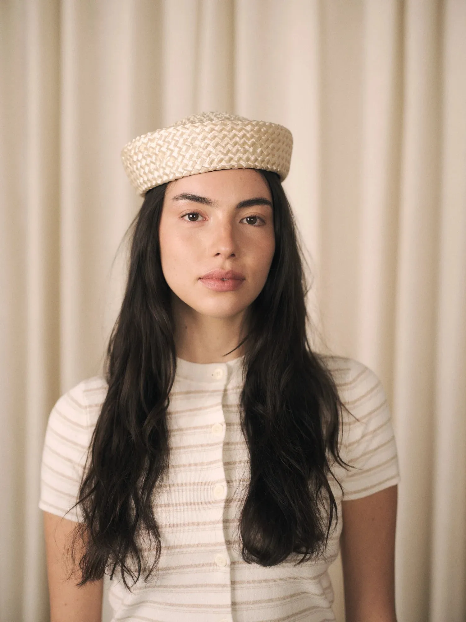 HEIRLOOM HATS - DILL Vintage straw sailor hats sold by Odeyalo product image thumbnail 2