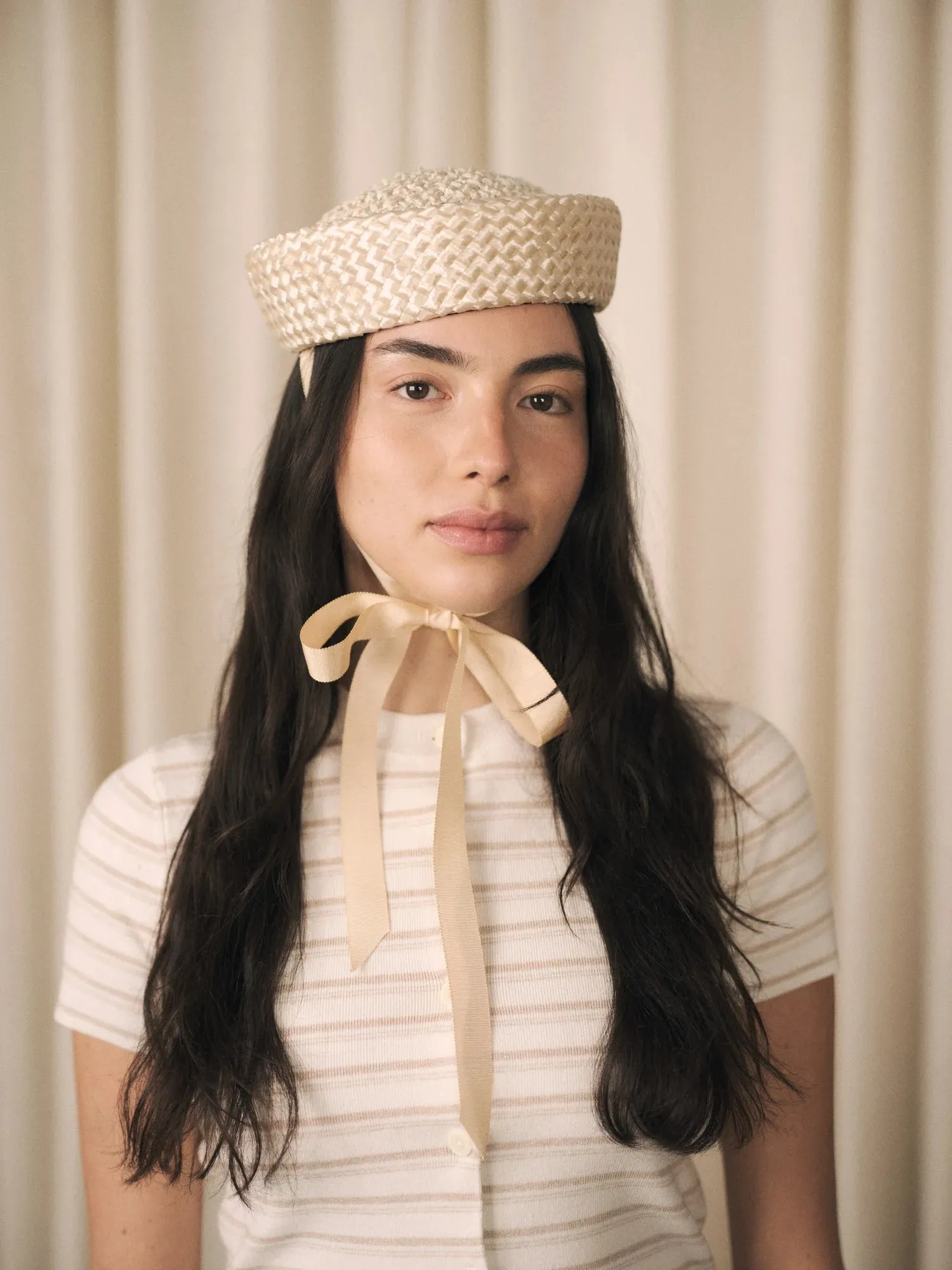 HEIRLOOM HATS - DILL Vintage straw sailor hats sold by Odeyalo