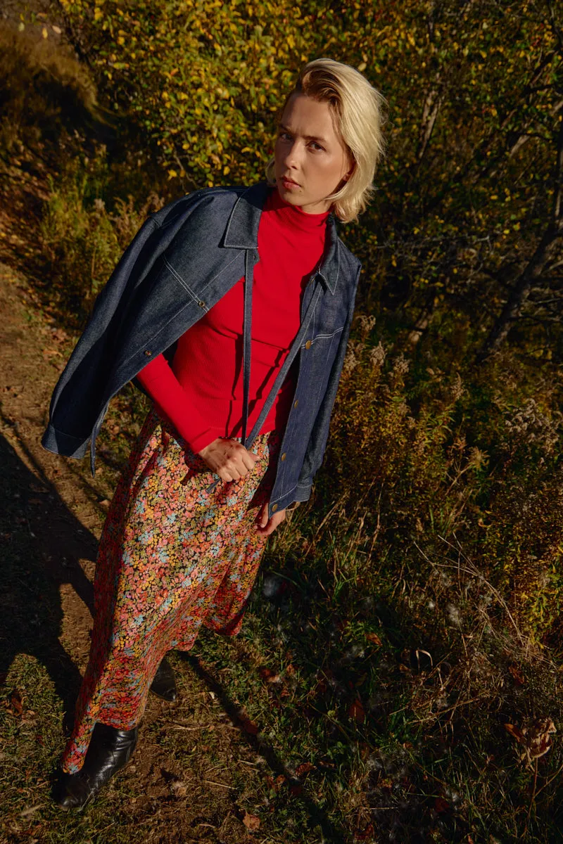 RENZO Denim Blue Jacket sold by Odeyalo product image thumbnail 4