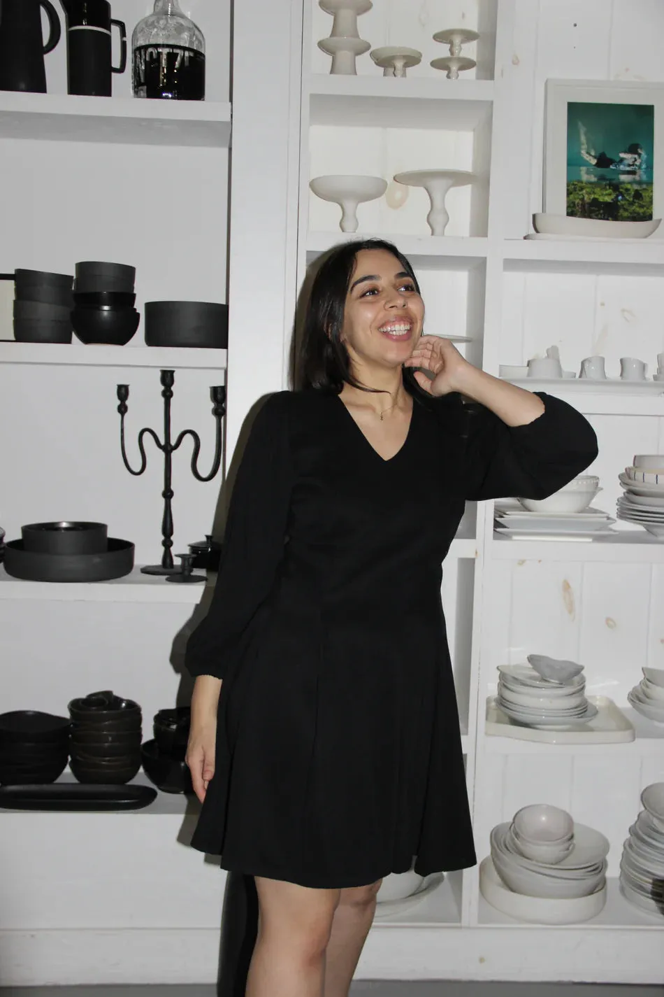 EVE GRAVEL - ROBE MOANA - NOIR - AH24 sold by Boutique Unicorn product image thumbnail 4