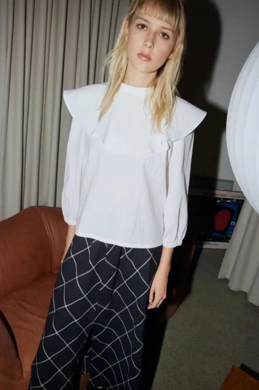 EVE GRAVEL - BLOUSE BARBADO - IVOIRE - AH24 sold by Boutique Unicorn